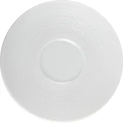 Saucer “Graffiti” porcelain D=11.3cm white