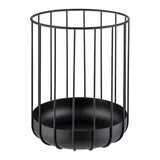 Корзина для хлеба «Урбан» для багета металл D=225,H=28мм черный