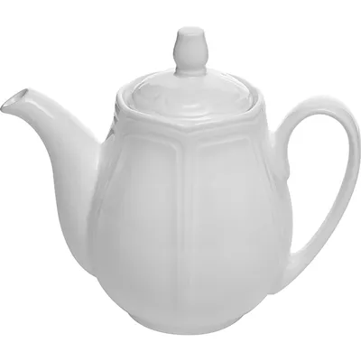 Чайник заварочный «Торино» фарфор 340мл белый, изображение 2