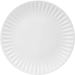 Plate “Rigby” small  porcelain  D=20.6 cm  white