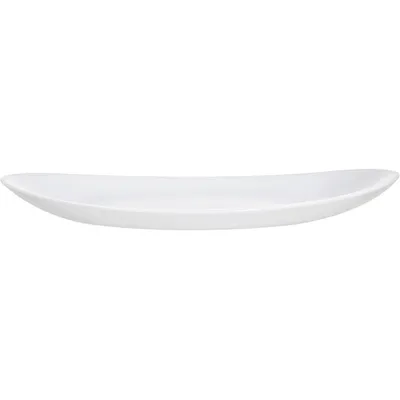 Тарелка «Ресторан» для стейка стекло ,L=30,B=26см белый, изображение 4