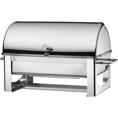 Food warmer with external cover GN1/1  stainless steel.