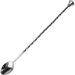Bar spoon “Probar” with muddler  stainless steel , L=28, B=3cm  silver.