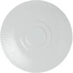 Saucer “Sonata” porcelain D=13cm white