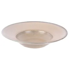 Тарелка для пасты «Агава» фарфор D=280,H=55мм матовый,зелен., изображение 3