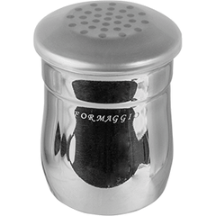 Емкость для сыпучих продуктов для тертого сыра сталь нерж. 300мл D=67,H=100мм стальной