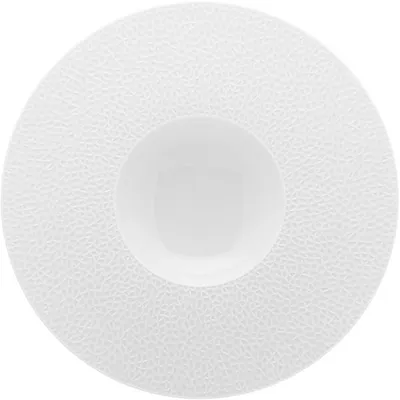 Тарелка «Колекшн эл фрэгментс» с широким бортом фарфор D=30см белый