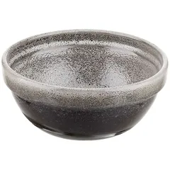Salad bowl “Milky Way” porcelain 300ml D=125,H=55mm black,white