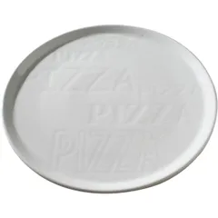 Pizza dish porcelain D=325,H=22mm white