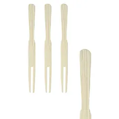 Skewers for canapés “Assorted”[500pcs] bamboo ,L=85mm beige.