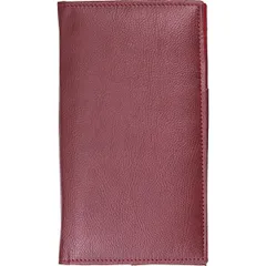 Folder for bills leatherette ,L=23.5,B=13.5cm bordeaux