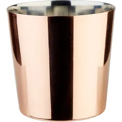 Container for snacks  stainless steel, copper  350 ml  D=85, H=85mm