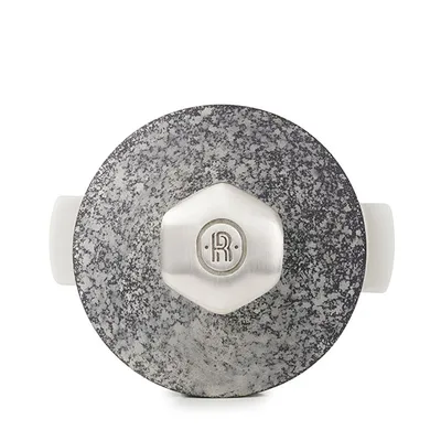 Кастрюля для сервировки с крышкой «Революшн» керамика D=10,5см белый,черный, изображение 2