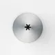 Насадка кондитерская «Закрытая звезда»[5шт] сталь нерж. D=25/2,H=47мм, изображение 2