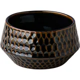 Salad bowl “Ro design bai kevala” ceramics 0.6l D=13,H=7cm brown,black