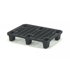 Паллет на ножках пластик ,H=14,L=60,B=80см черный