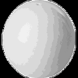 Солонка «Портофино» фарфор 70мл D=3,H=6,L=5см белый