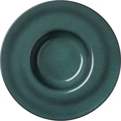 Pasta plate “Emerald Milky Way”  porcelain  0.5 l  D=31, H=5 cm  emerald., black