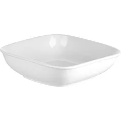 Salad bowl “Kunstwerk” square  porcelain  1.47 l , H=7, L=21, B=21 cm  white