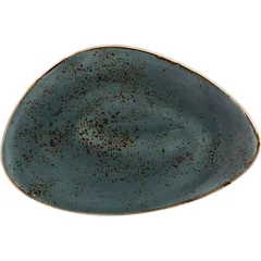 Dish “Kraft Blue” porcelain ,H=35,L=370,B=240mm blue