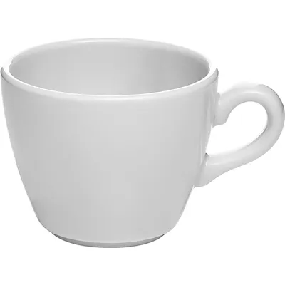 Чашка кофейная «Лив» фарфор 85мл D=70,H=55мм белый, изображение 2