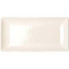 Блюдо «Арборесценс» прямоугольное фарфор ,L=30,B=12см слон.кость