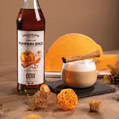 Сироп «Пряная тыква» ODK стекло 0,75л D=65,H=305мм, изображение 4