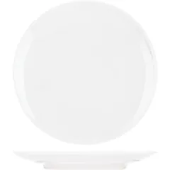 Блюдце для масла фарфор D=126,H=11мм белый, изображение 2