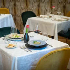 Тарелка пирожковая «Скалистос» керамика D=15,H=2см бежев., изображение 3