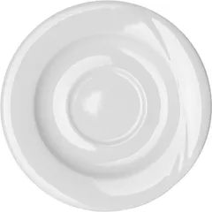 Блюдце «Атлантис» фарфор D=16,H=2см белый