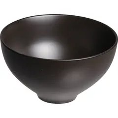 Salad bowl ceramics D=16,H=9cm black