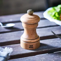 Мельница для перца «Антик» состаренное дерево бук ,H=10см, изображение 3