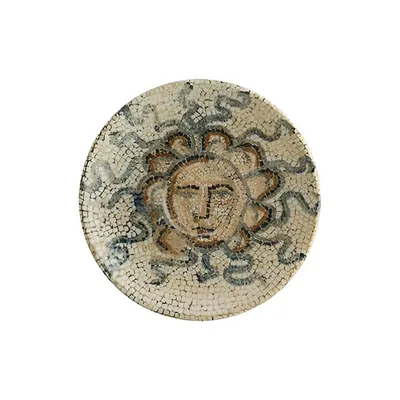 Блюдце «Месопотамия» для арт. 67403 фарфор D=12см разноцветн.