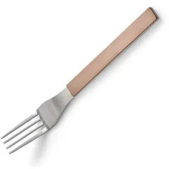 Table fork stainless steel ,L=19.5cm brown.