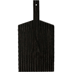 Доска для подачи «Мороз» темный дуб ,H=3,L=36/26,B=18см