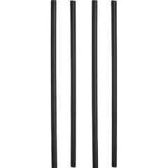 Tubes without bend[1000pcs] polyprop. D=7,L=210mm black