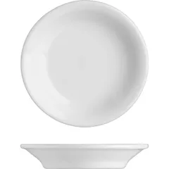 Plate for butter “Principle”  porcelain  D=85, H=15mm  white