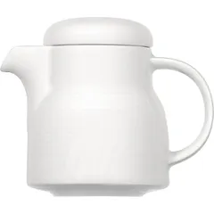 Кофейник «Карат» фарфор 0,6л D=110/55,H=120,L=165мм белый