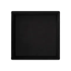 Контейнер бумажный OneClick картон 0,95л ,H=45,L=165,B=165мм черный, изображение 2