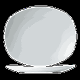 Тарелка «Тэйст» мелкая фарфор ,L=20,B=18см белый