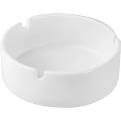 Ashtray “Kunstwerk” porcelain D=100,H=37mm white