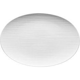 Блюдо овальное фарфор ,L=34см белый