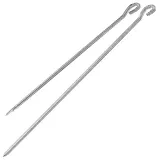 Шампур сталь нерж. ,L=200,B=3мм металлич.
