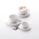Чашка кофейная «Монако» фарфор 85мл D=60,H=50,L=85мм белый, изображение 4