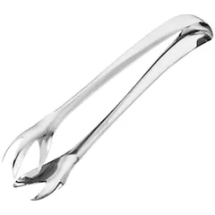 Ice tongs stainless steel ,L=175,B=15mm silver.