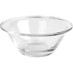 Salad bowl “Mr. Chef” glass 100ml D=112,H=48mm clear.