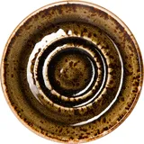 Блюдце «Крафт Браун» фарфор D=110/40,H=13мм коричнев.