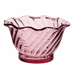 Соусник пластик 160мл розов.