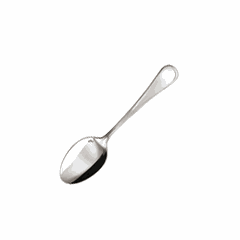 Tea spoon "Perles"  stainless steel  metal.