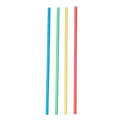 Трубочки со сгибом в индивидуальной упаковке[250шт] полипроп. D=5,L=210мм разноцветн.